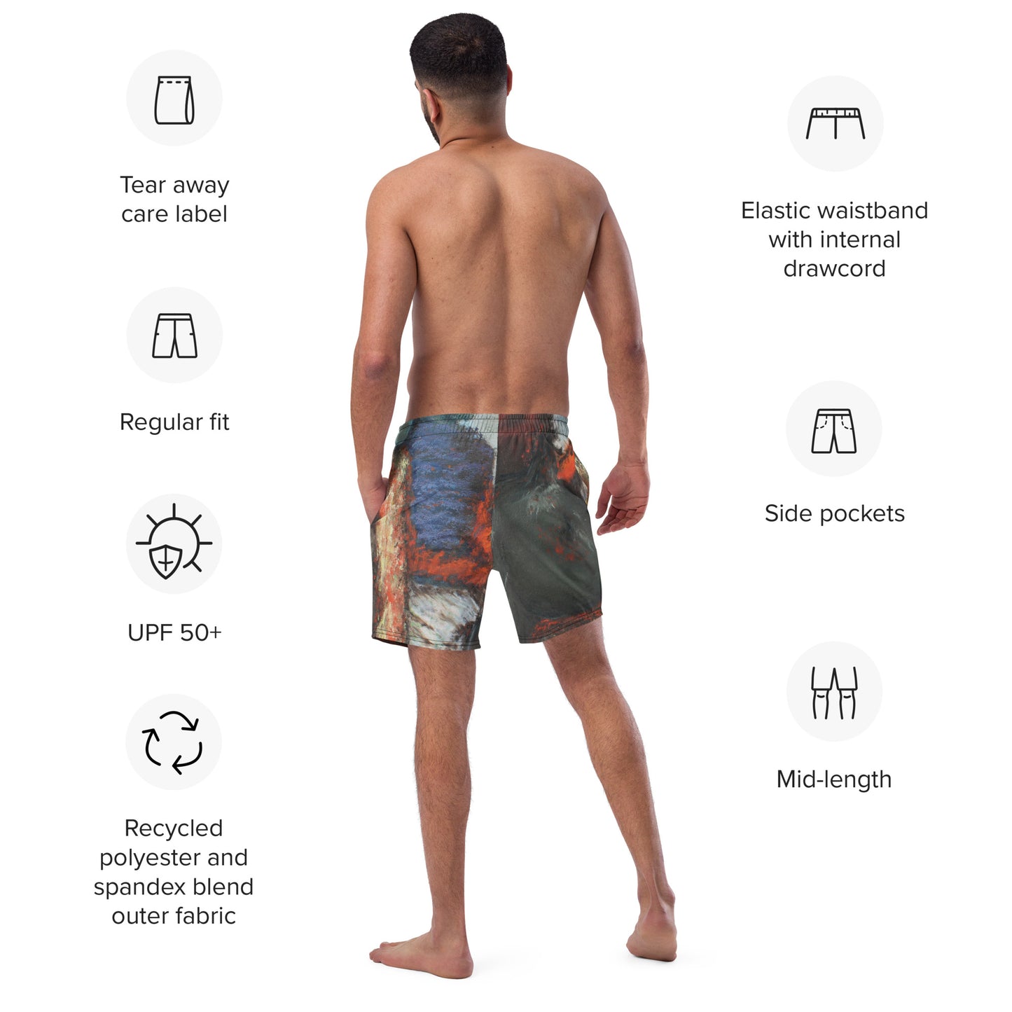 Men's swim trunks