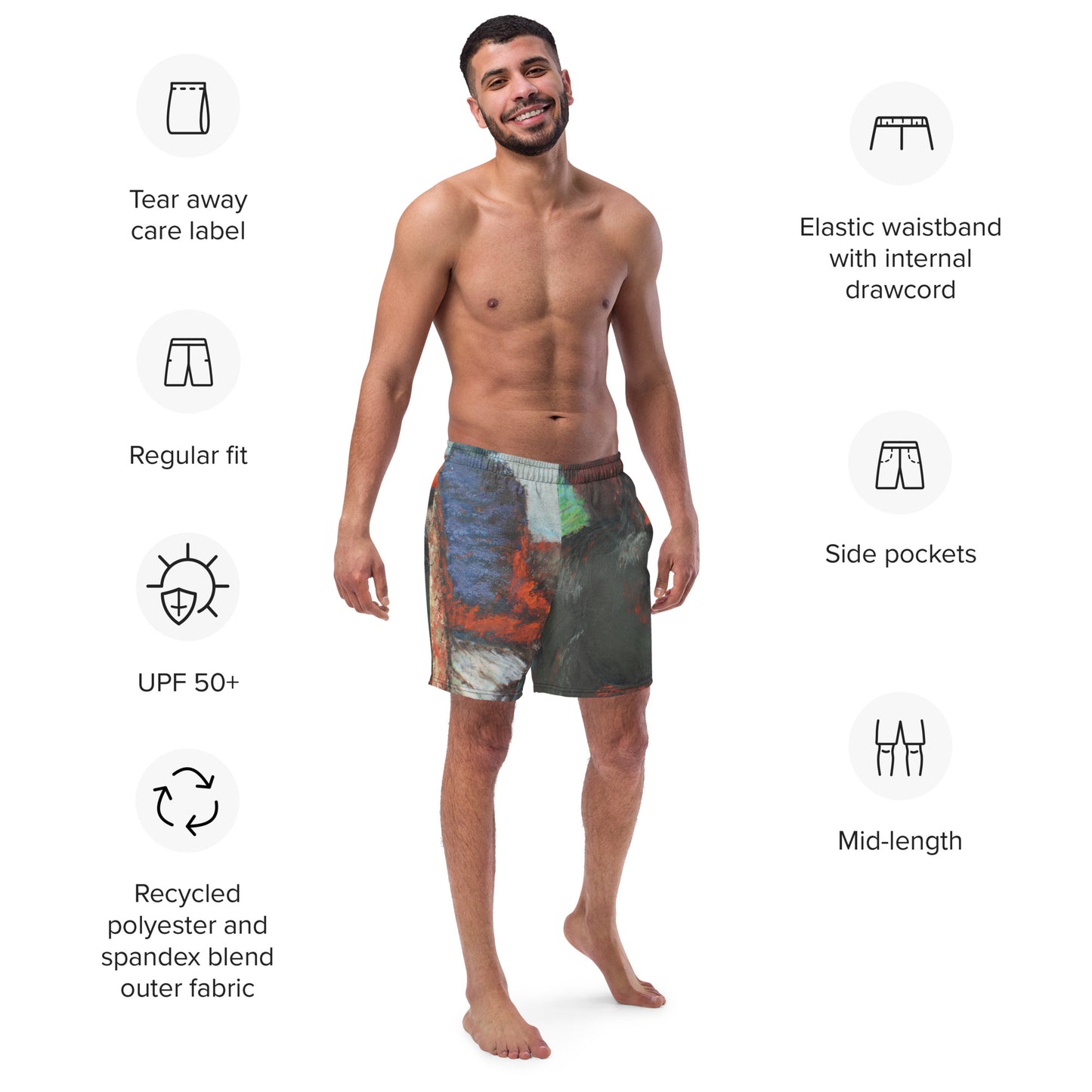 Men's swim trunks