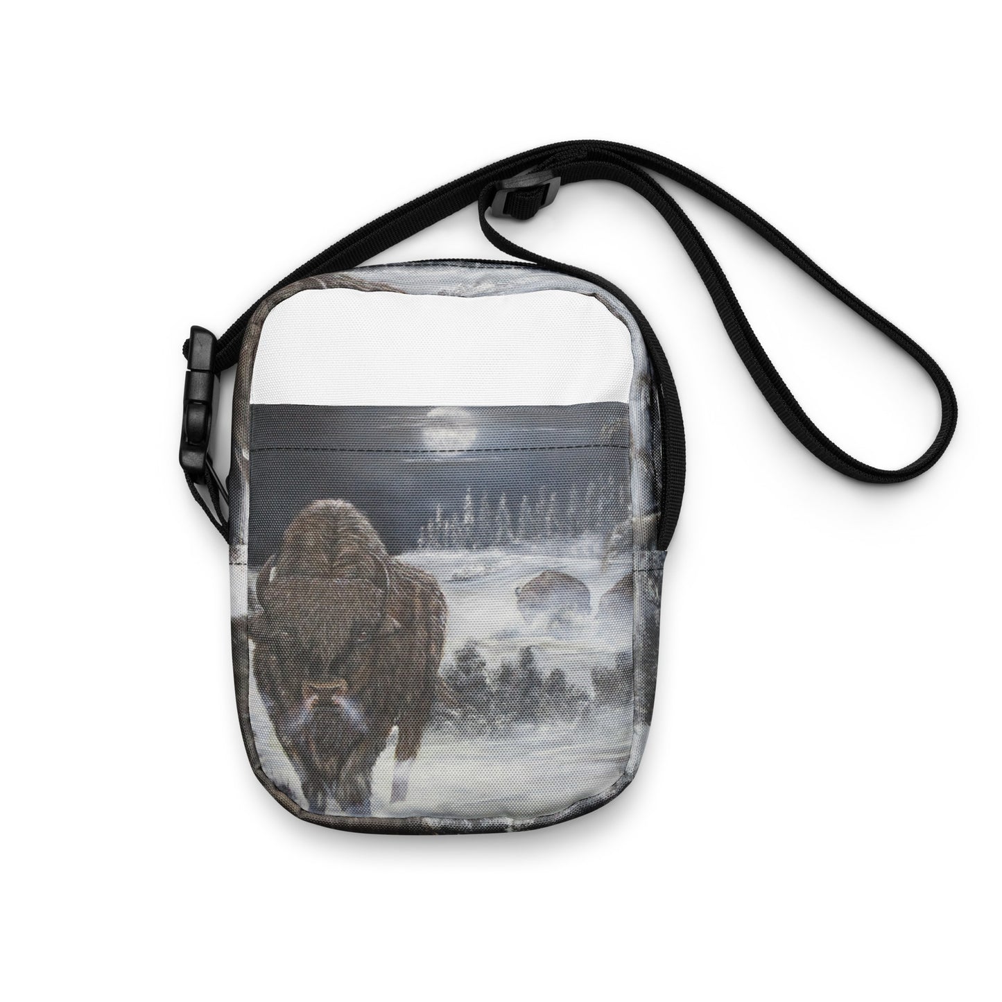 Utility crossbody bag Bison Cold Winter Night