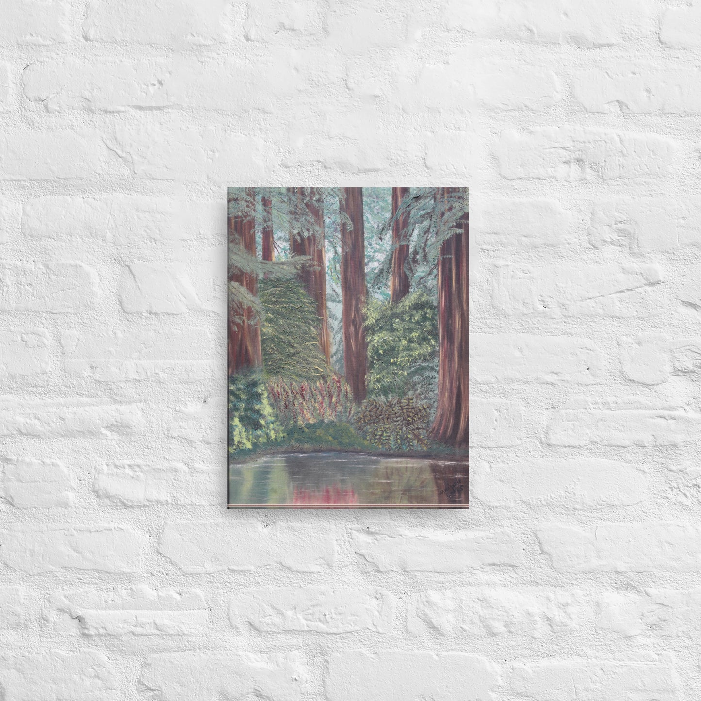 Canvas print Forest spot