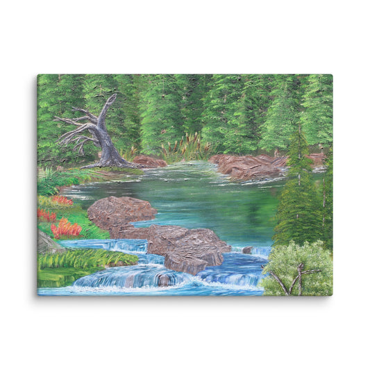 Canvas Swimming Hole