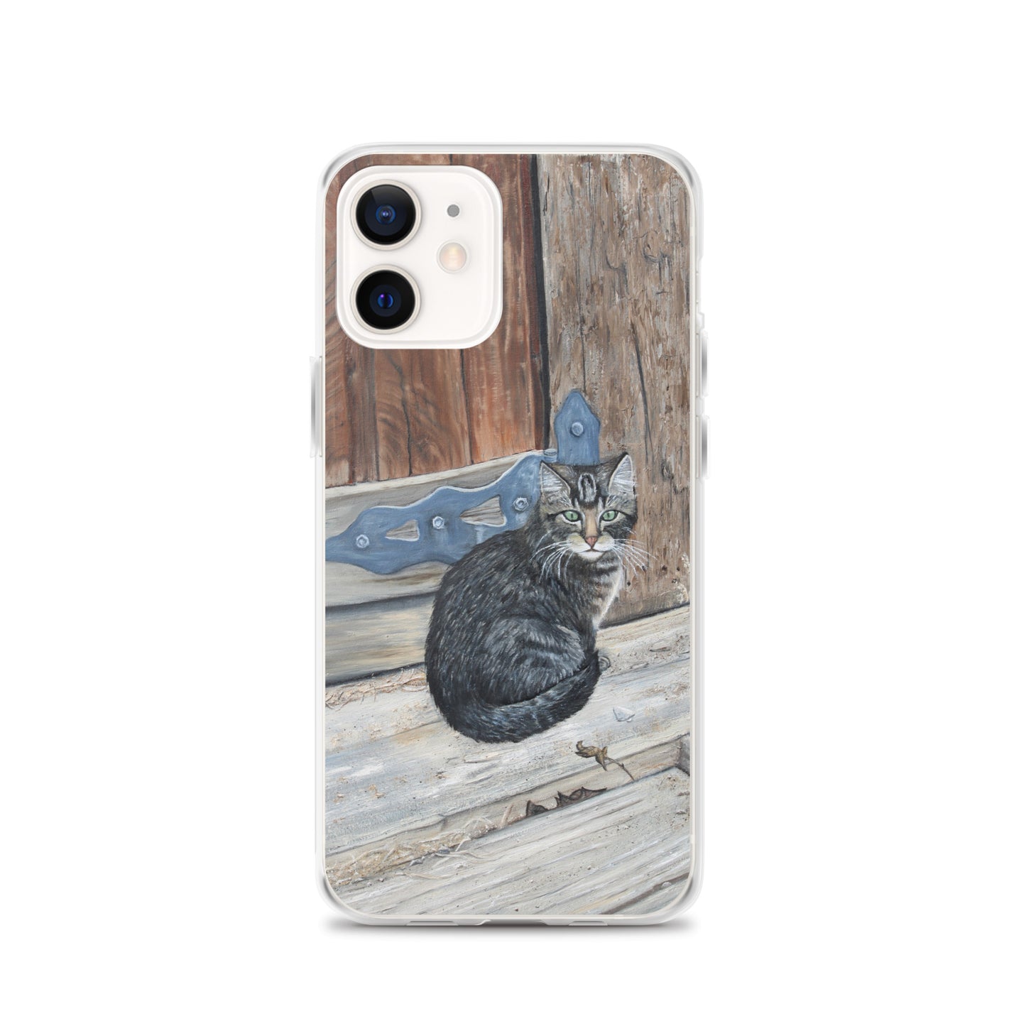 Clear Case for iPhone® Miss Bonnie Barn Cat