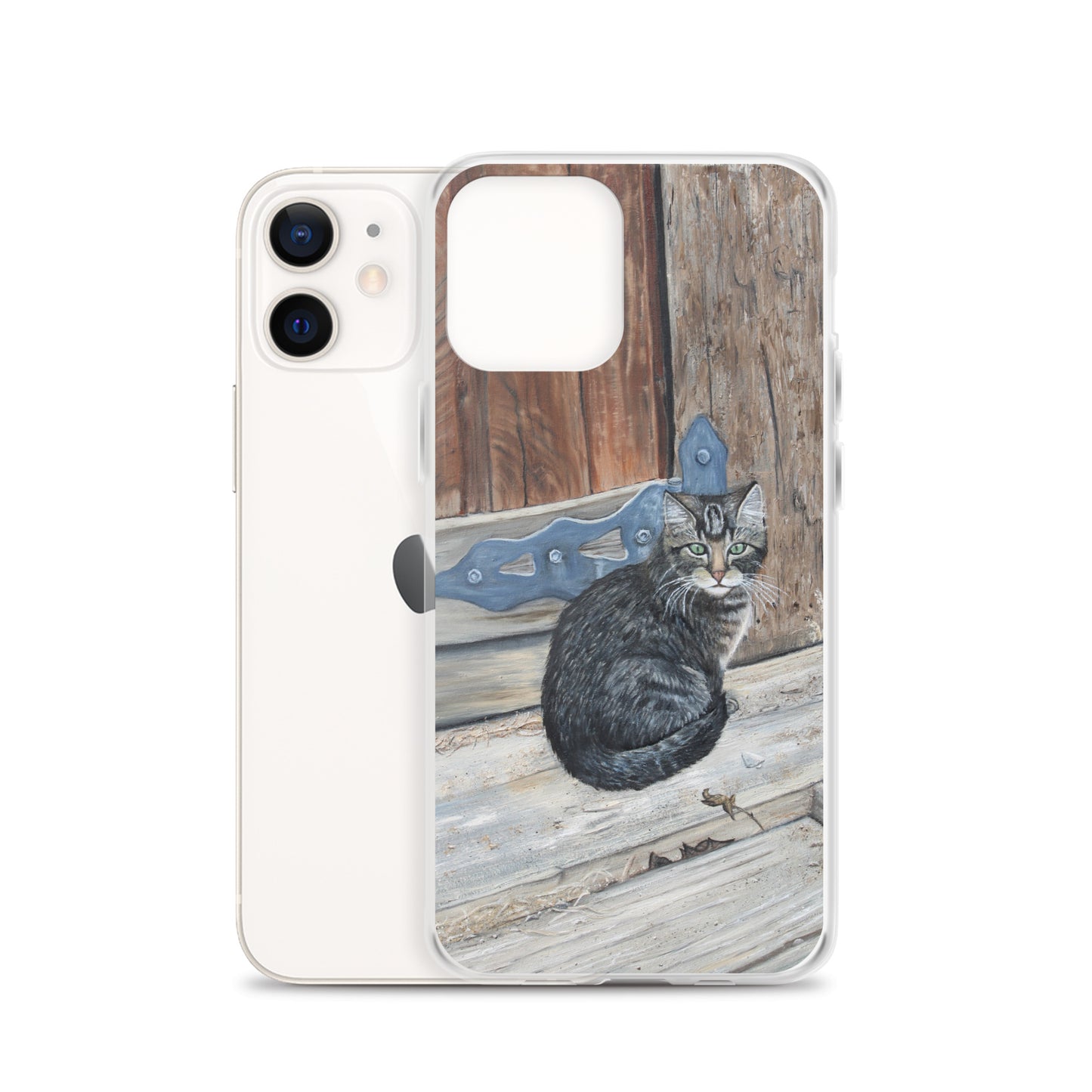 Clear Case for iPhone® Miss Bonnie Barn Cat