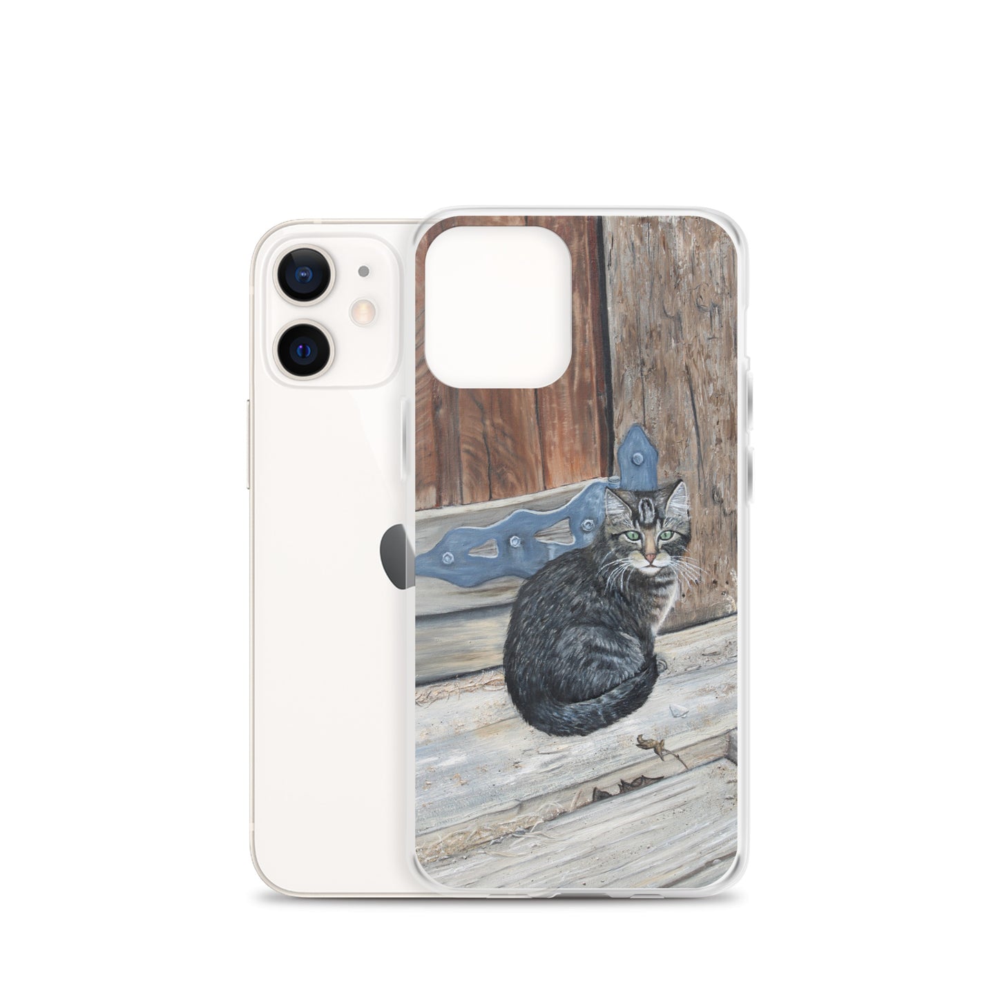 Clear Case for iPhone® Miss Bonnie Barn Cat