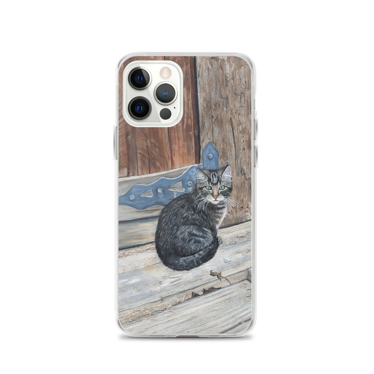 Clear Case for iPhone® Miss Bonnie Barn Cat