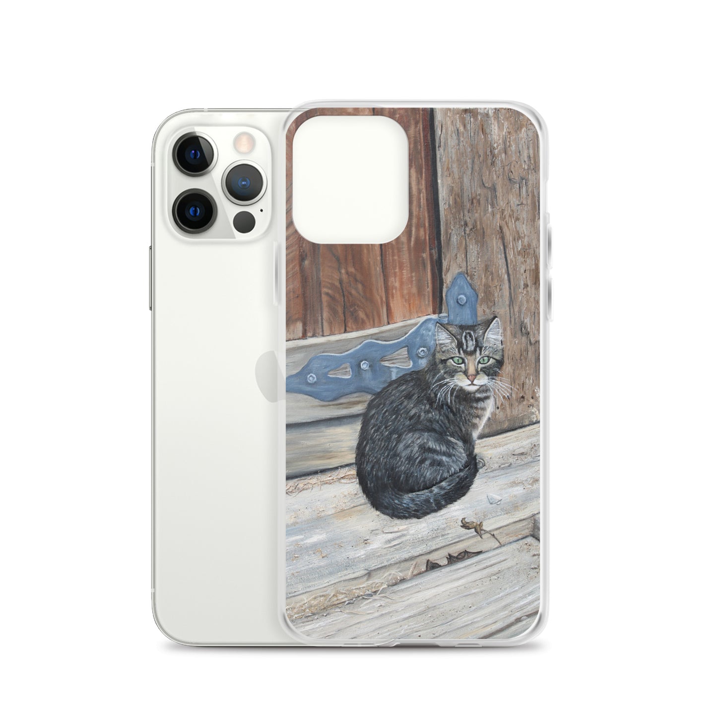 Clear Case for iPhone® Miss Bonnie Barn Cat