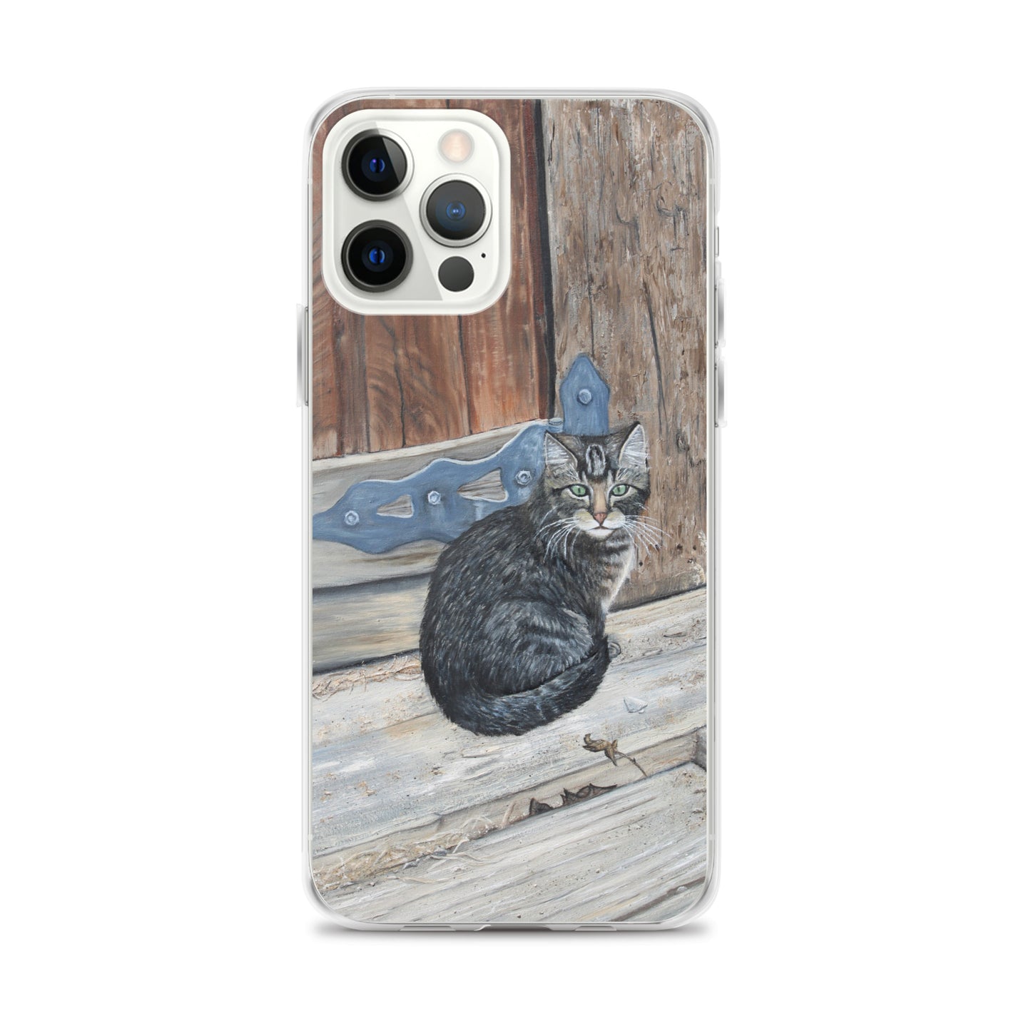 Clear Case for iPhone® Miss Bonnie Barn Cat