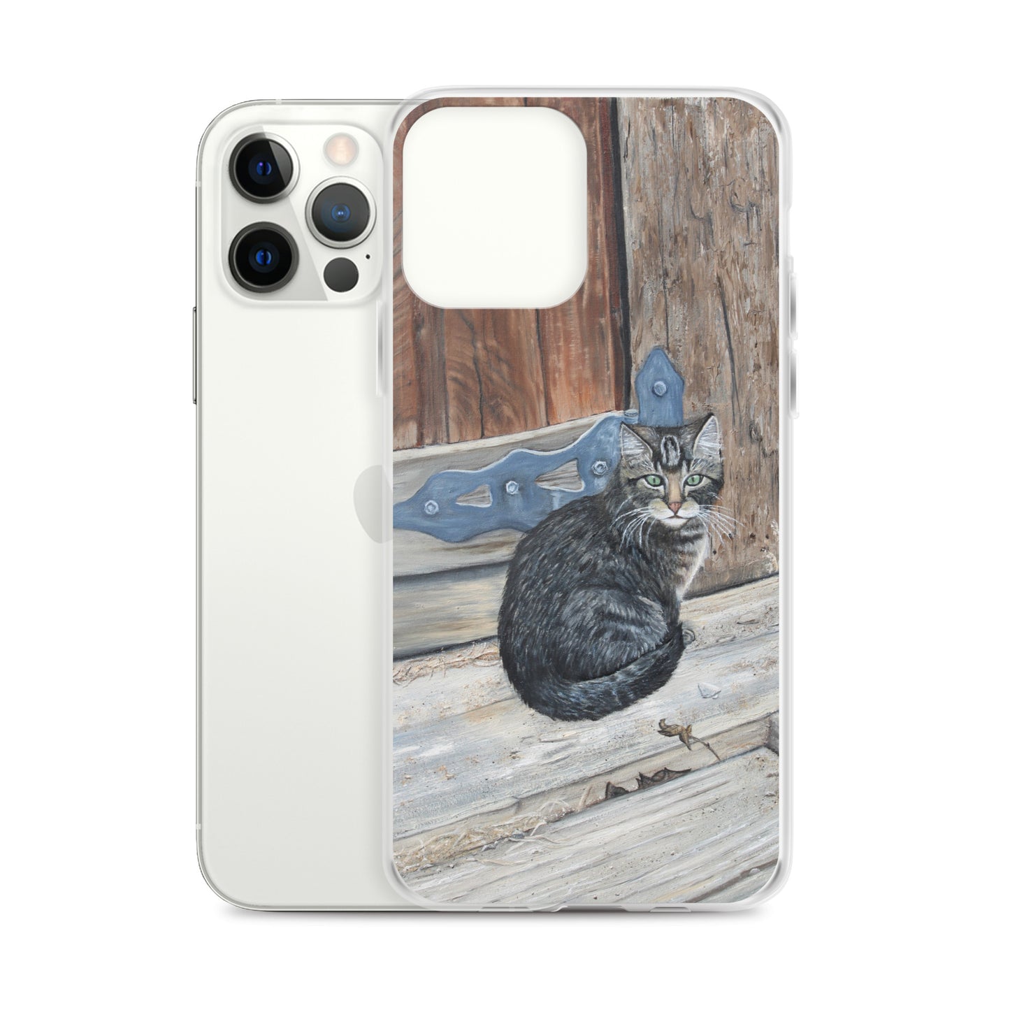 Clear Case for iPhone® Miss Bonnie Barn Cat