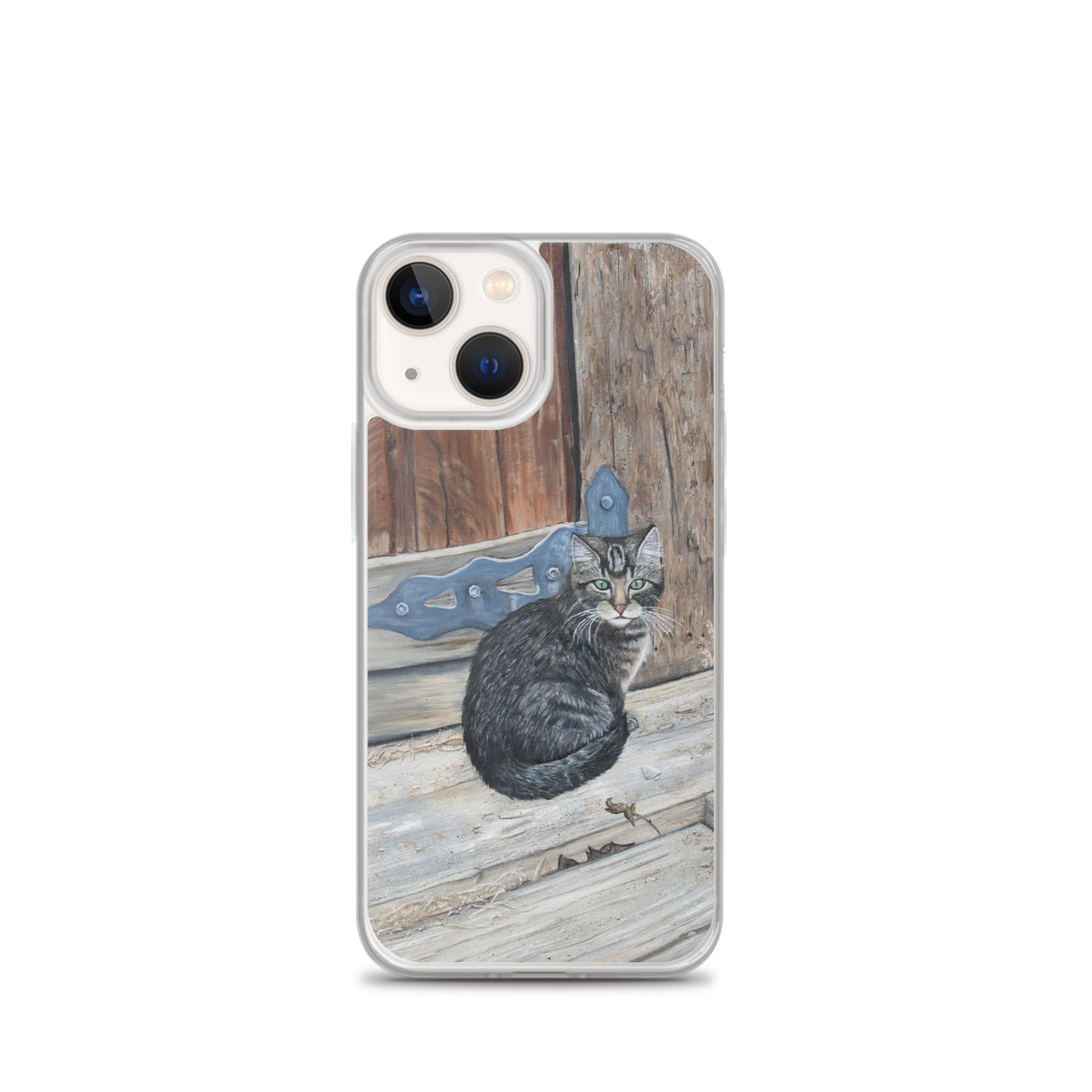 Clear Case for iPhone® Miss Bonnie Barn Cat