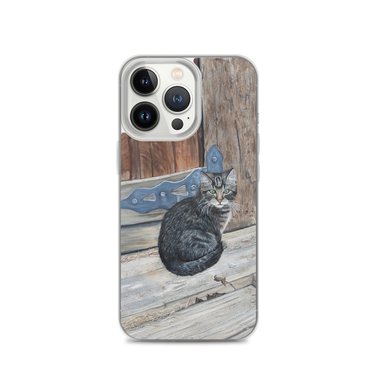 Clear Case for iPhone® Miss Bonnie Barn Cat