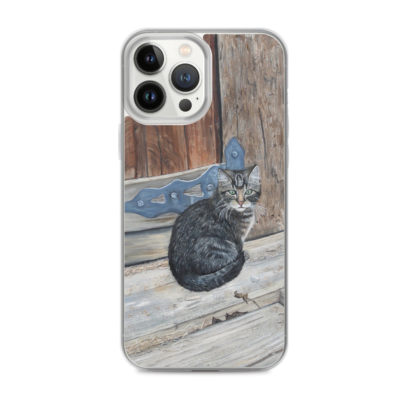 Clear Case for iPhone® Miss Bonnie Barn Cat