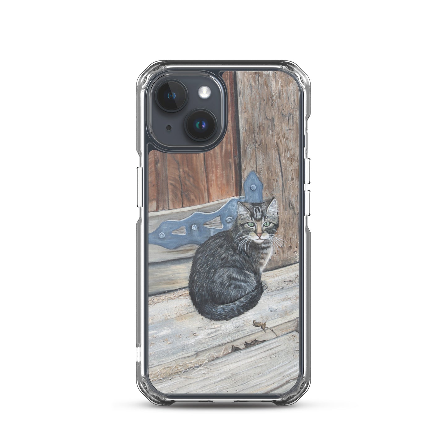 Clear Case for iPhone® Miss Bonnie Barn Cat