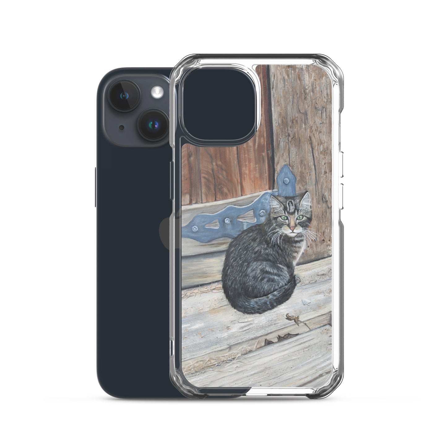 Clear Case for iPhone® Miss Bonnie Barn Cat