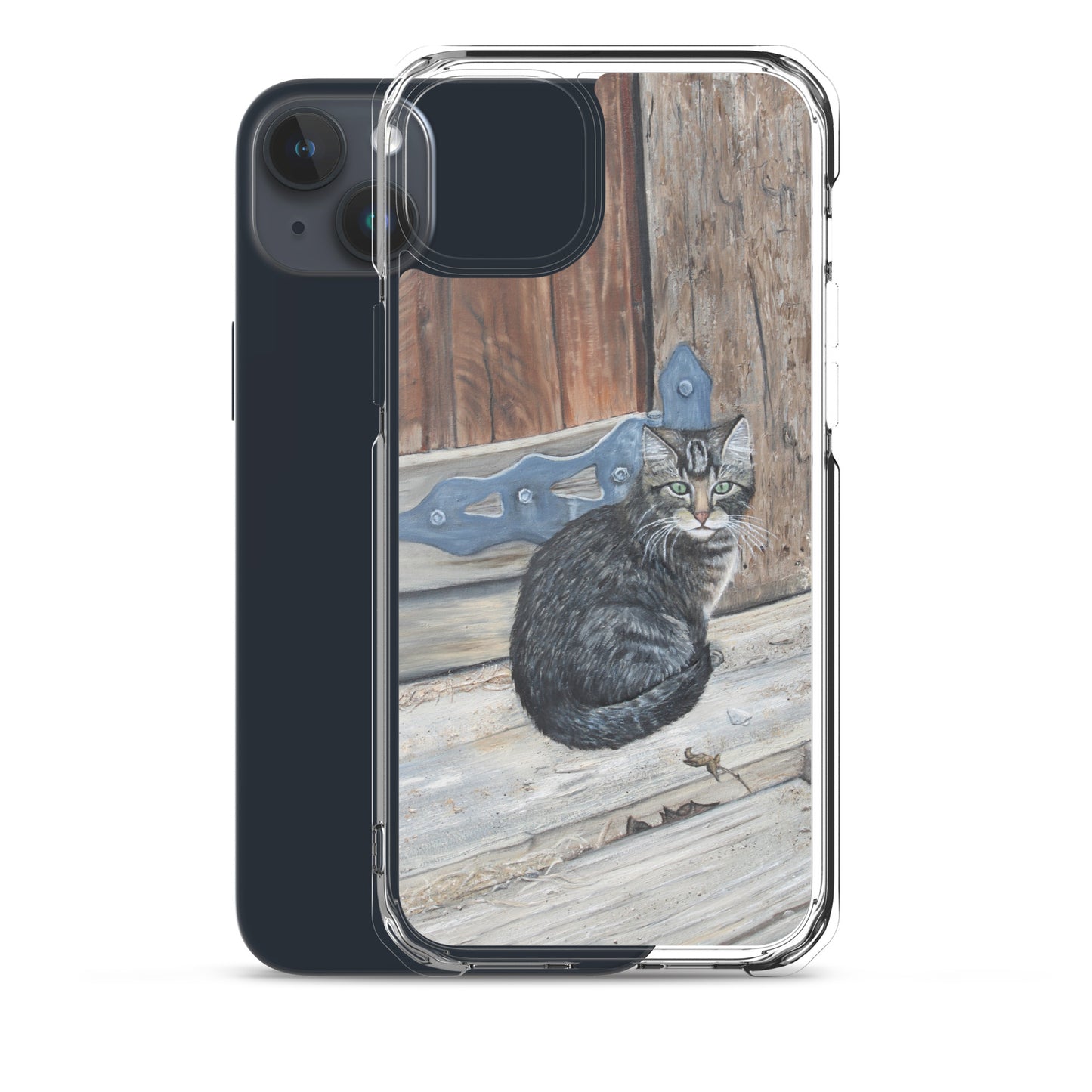 Clear Case for iPhone® Miss Bonnie Barn Cat