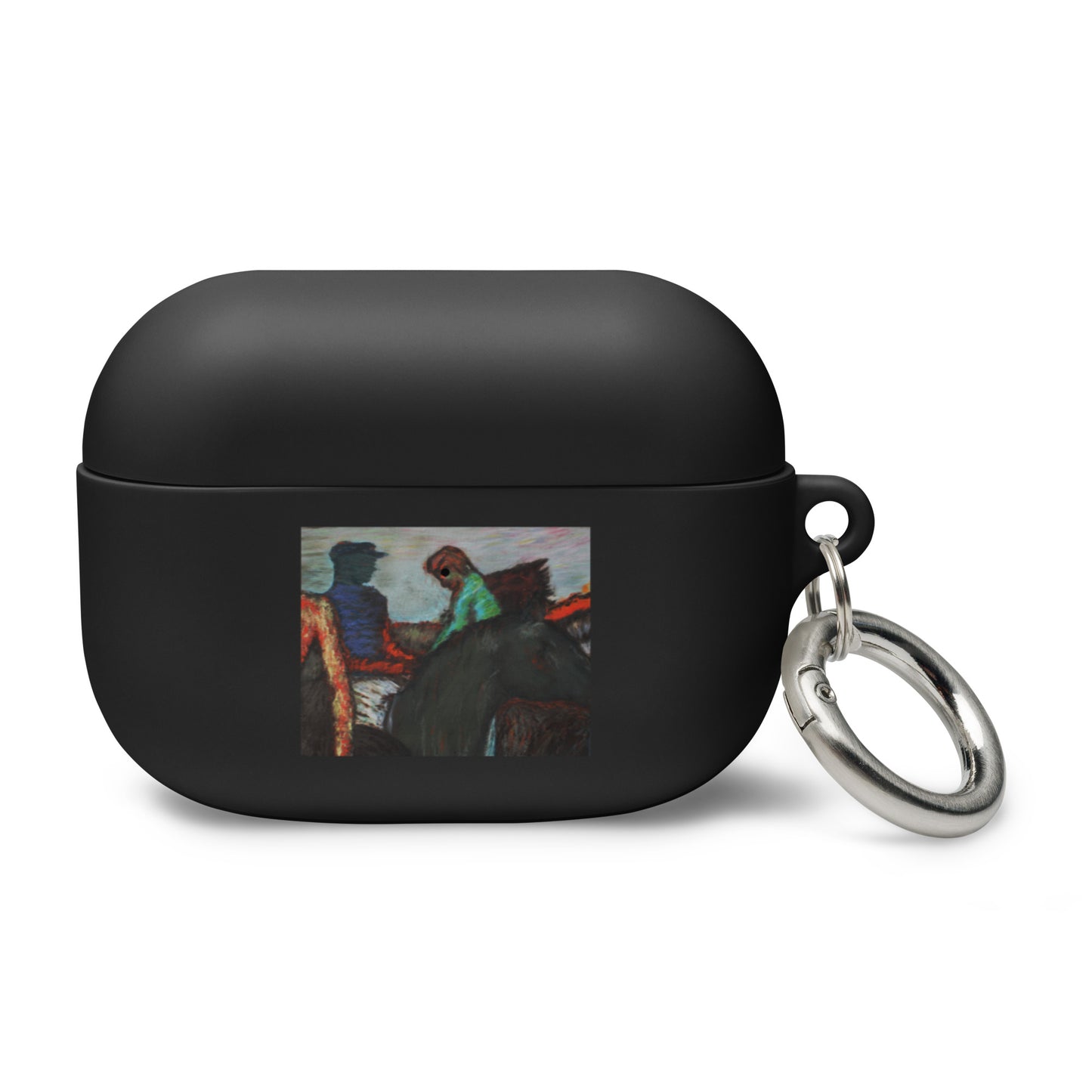 Rubber Case for ear pods Degas study Jockeys on race horses