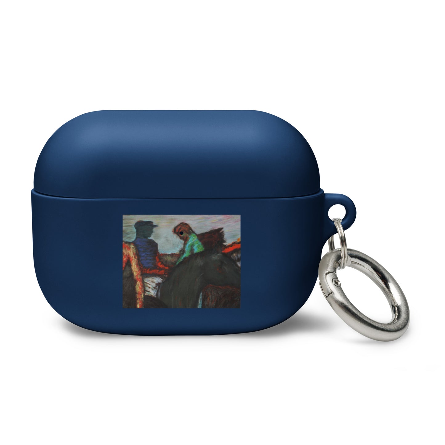 Rubber Case for ear pods Degas study Jockeys on race horses