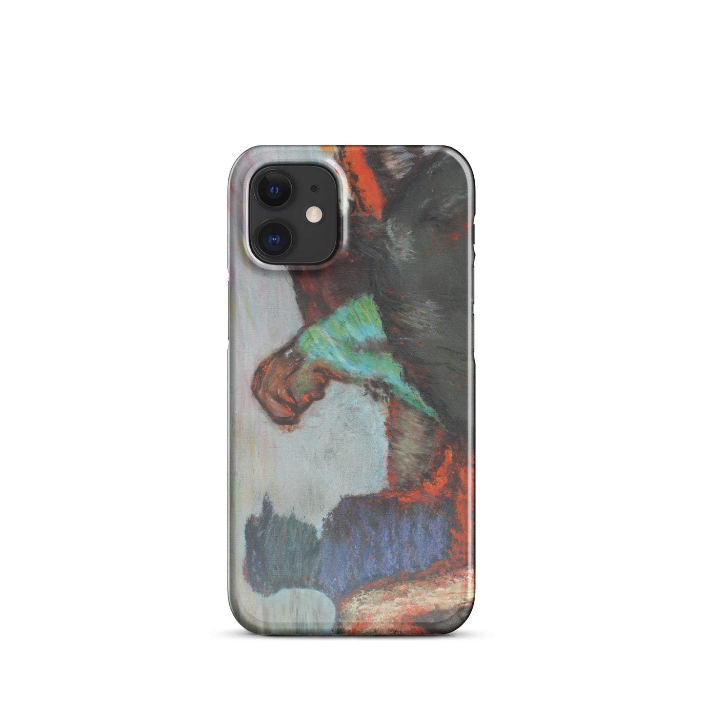 Snap case for iPhone® Degas study Jockeys on race horse