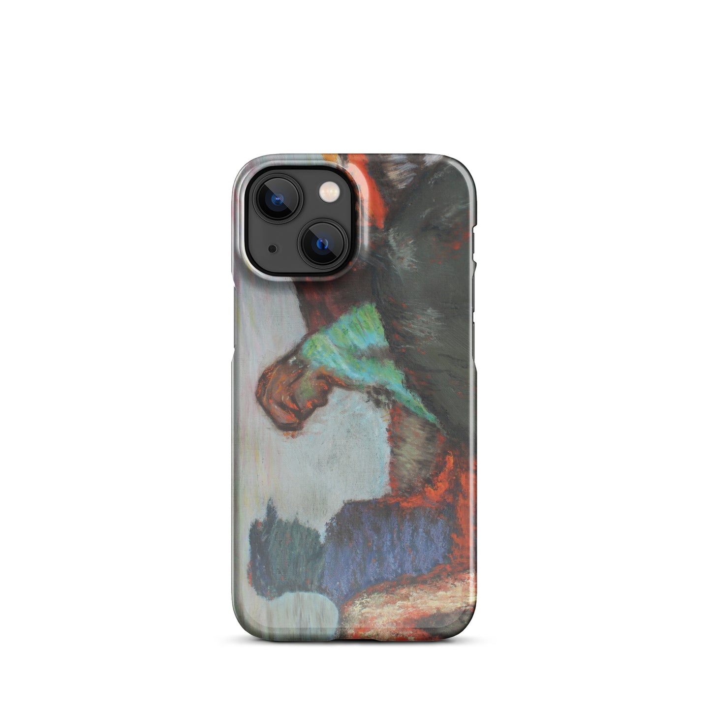 Snap case for iPhone® Degas study Jockeys on race horse