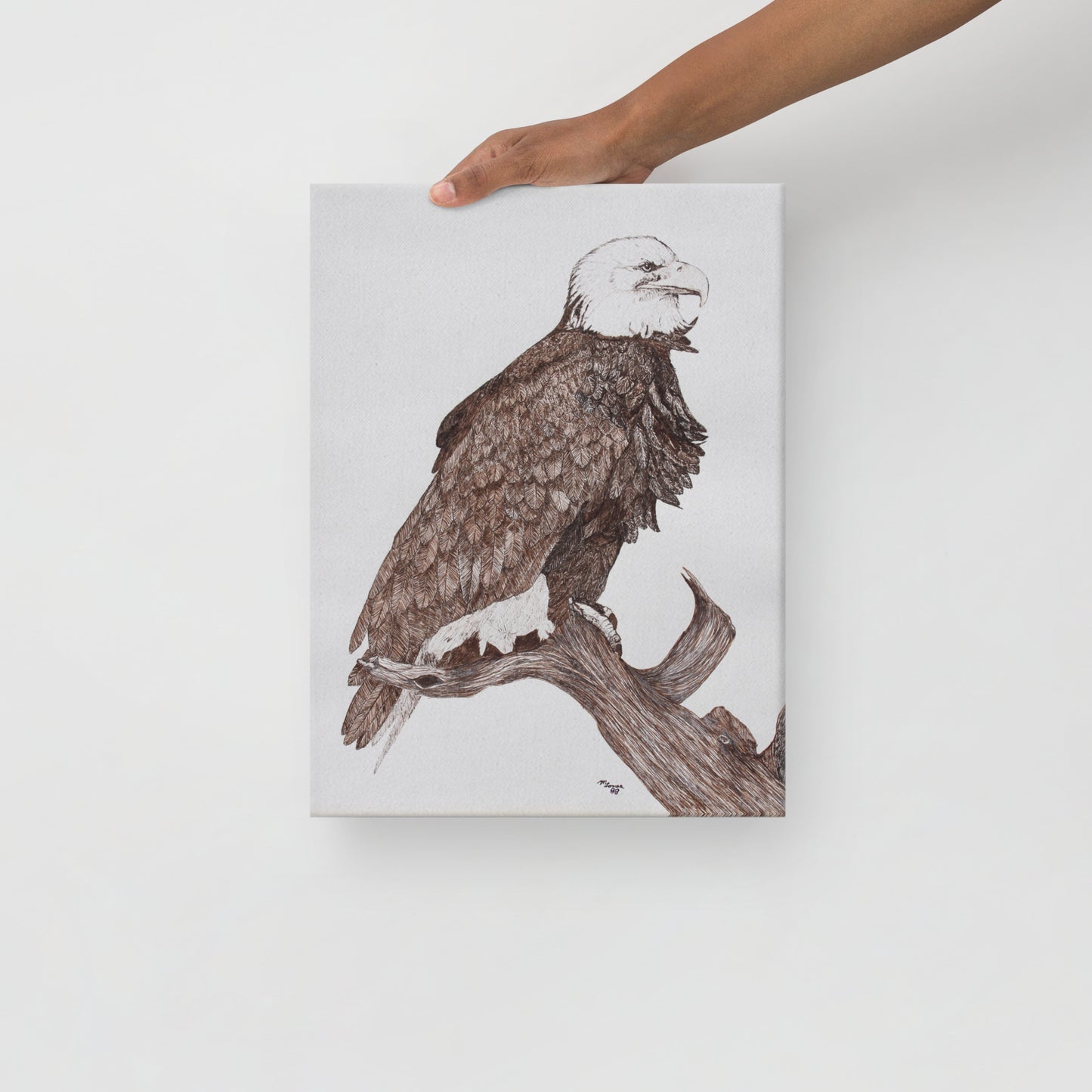 Thin canvas Eagle