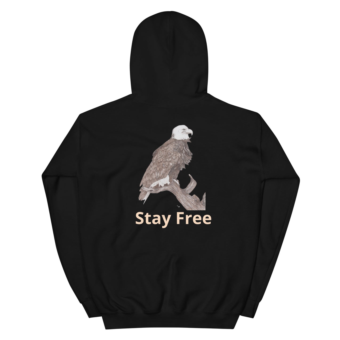 Unisex Hoodie with 'Eagle' Print