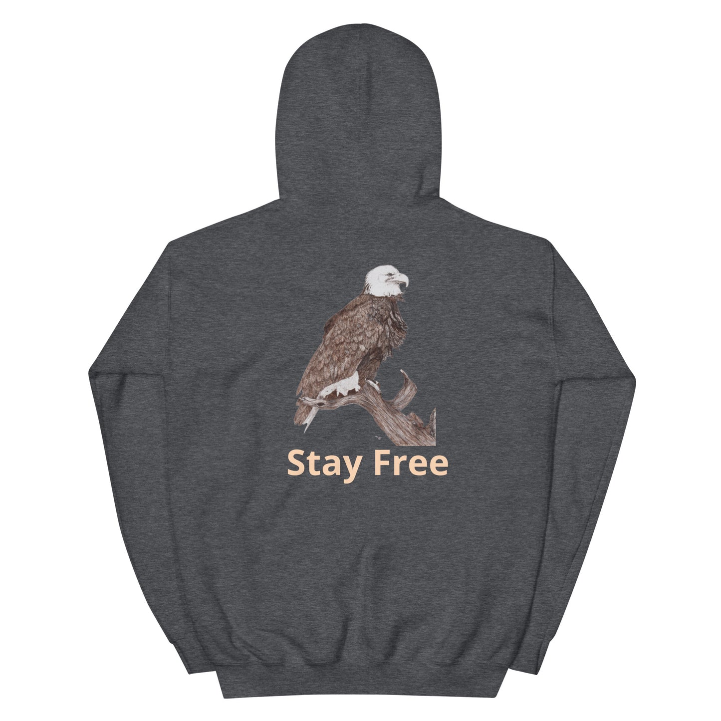 Unisex Hoodie with 'Eagle' Print