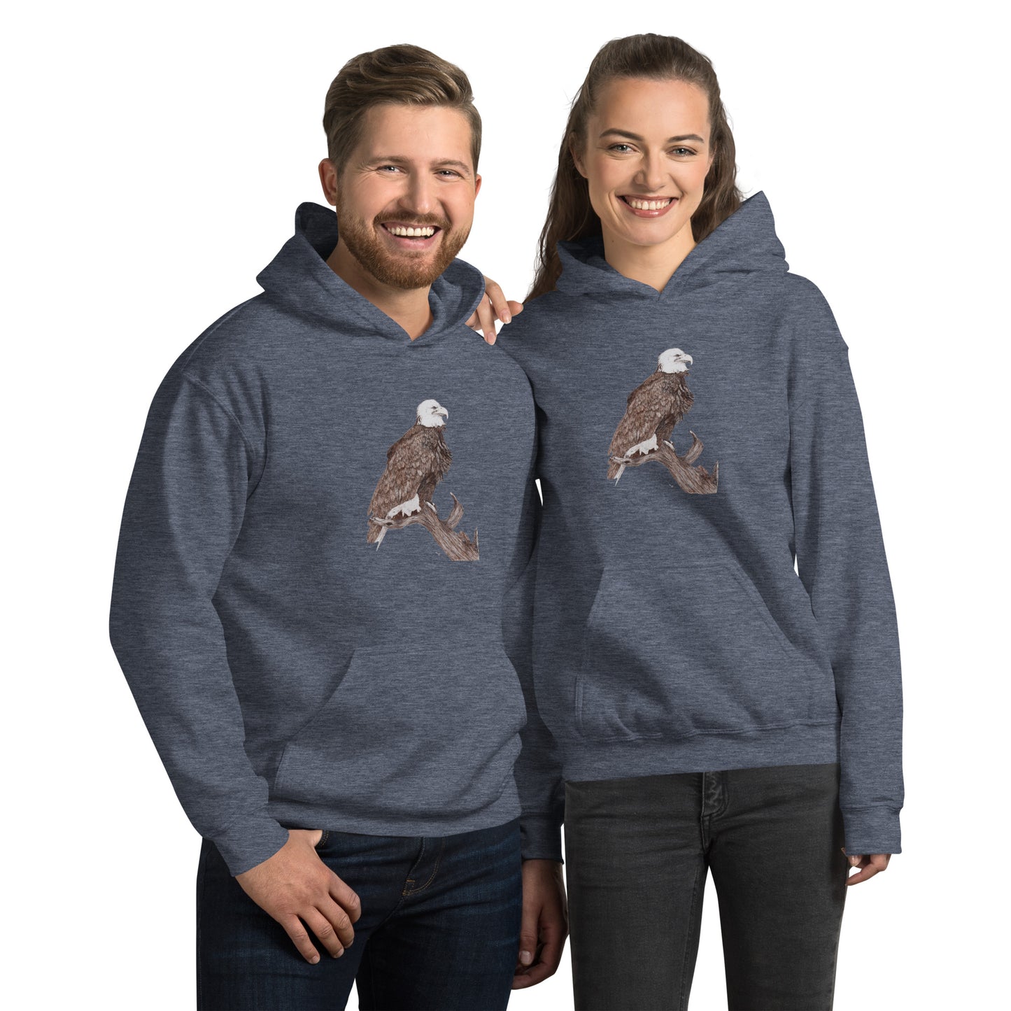 Unisex Hoodie with Eagle