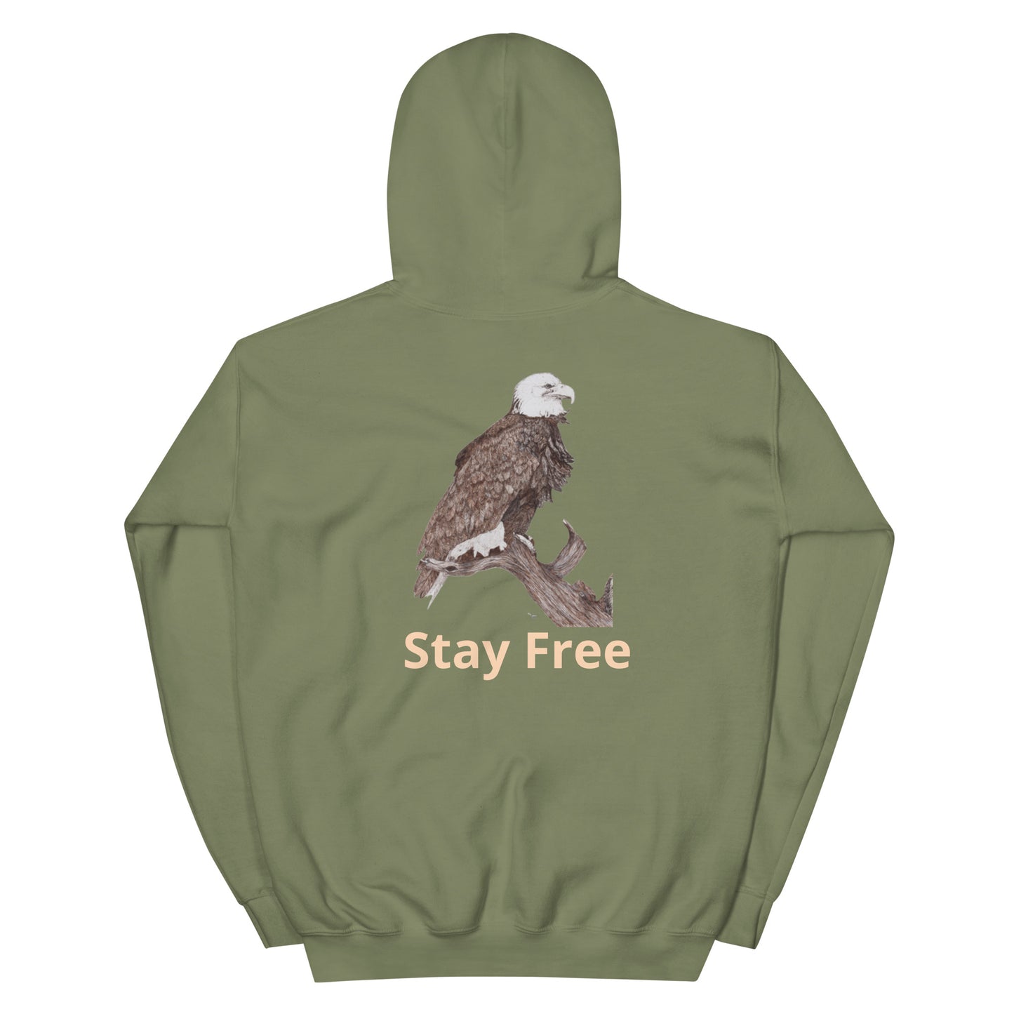 Unisex Hoodie with 'Eagle' Print