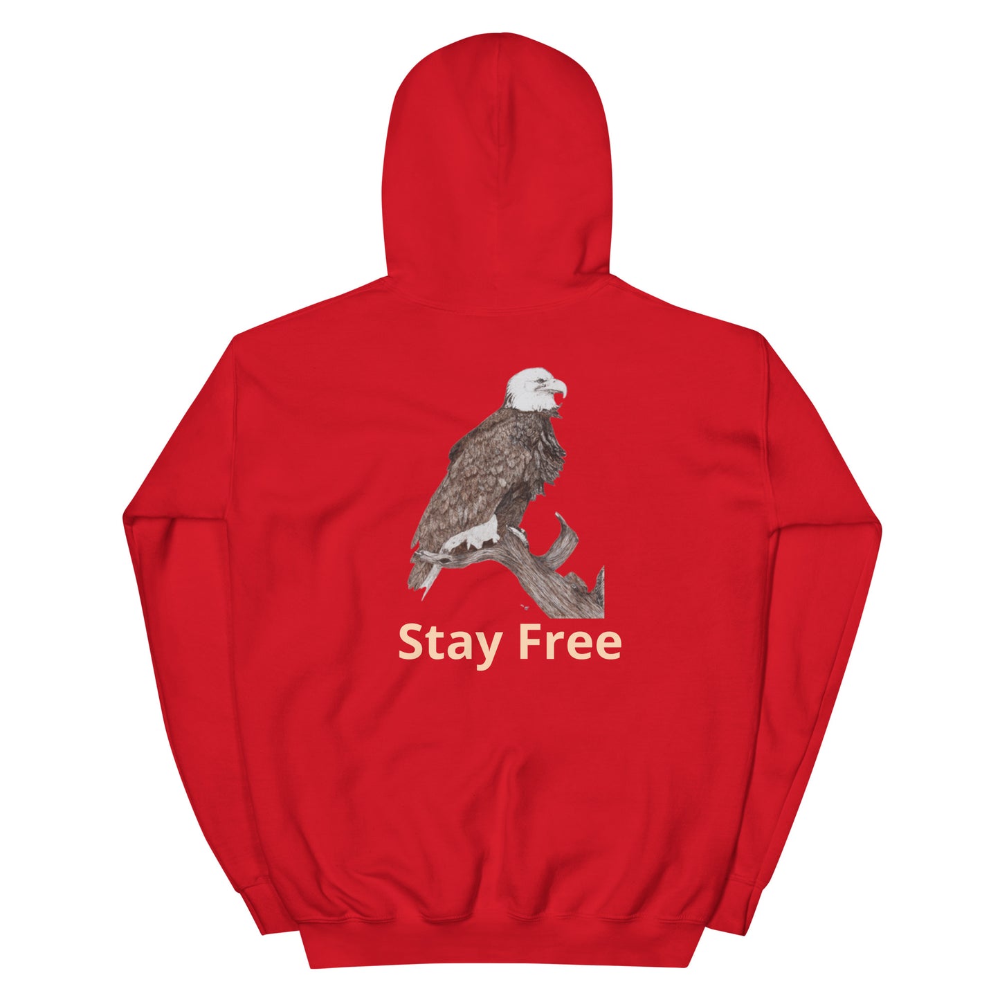 Unisex Hoodie with 'Eagle' Print