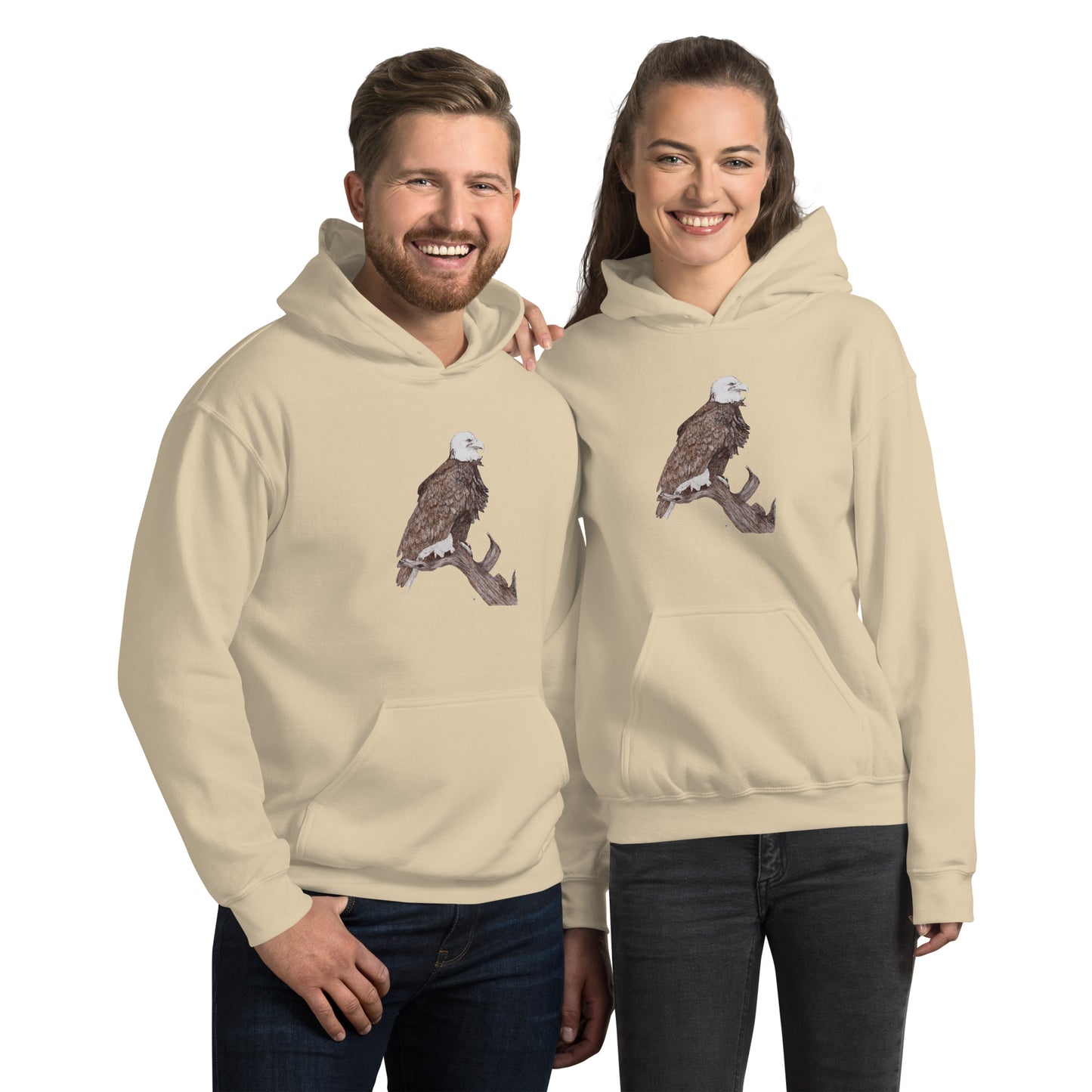 Unisex Hoodie with Eagle