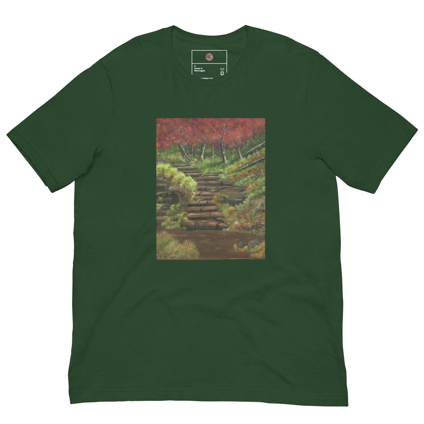 Unisex t-shirt Steps to Adventure