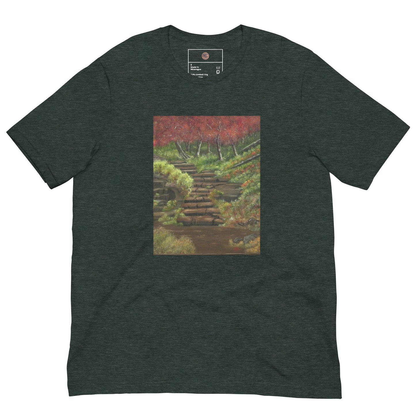 Unisex t-shirt Steps to Adventure