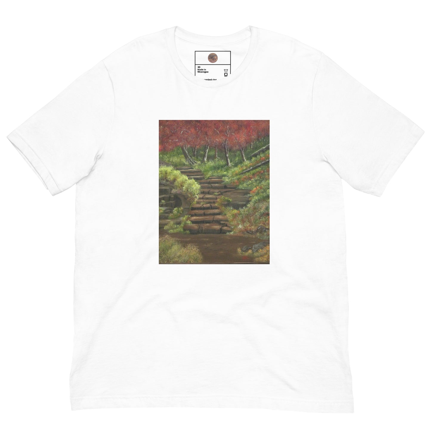 Unisex t-shirt Steps to Adventure