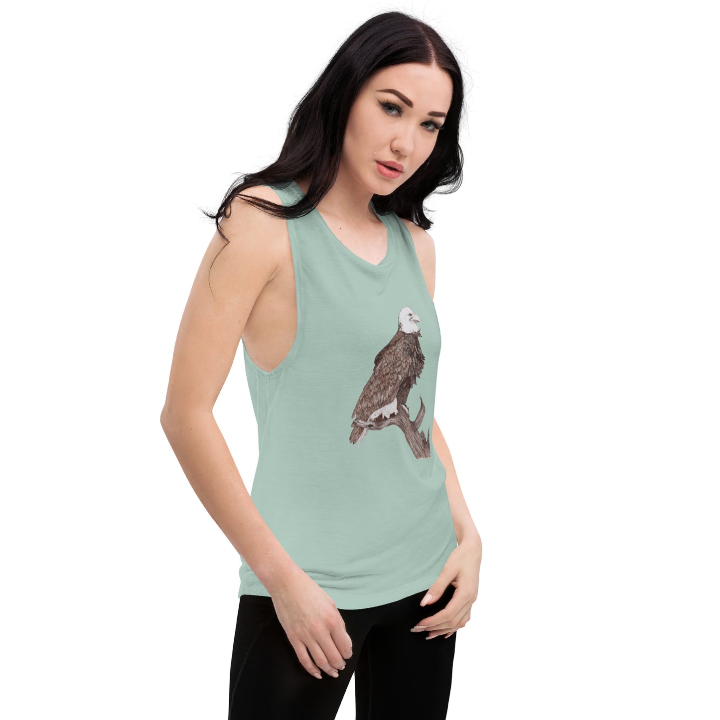 Ladies’ Muscle Tank Eagle